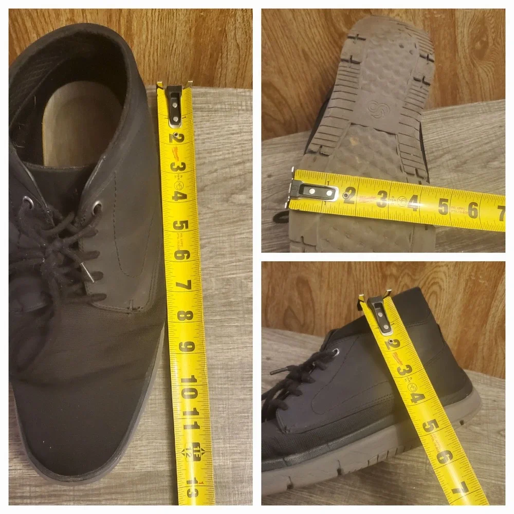 Clarks Tunsil Mid Chukka Boots Mens Size 12‎ Black